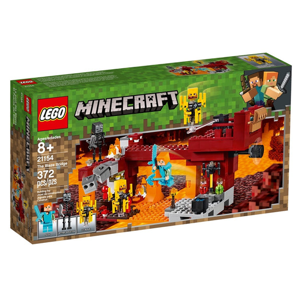 לגו מיינקראפט גשר הלהבה 21154 - Lego