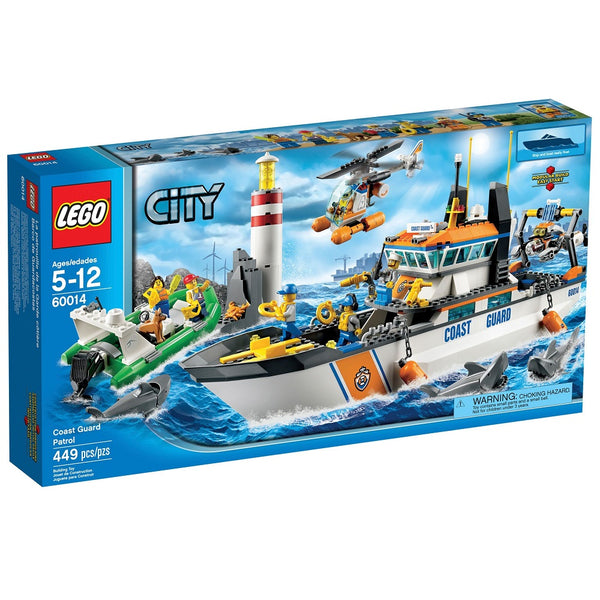 לגו סיטי סיירת משמר החופים 60014 - Lego