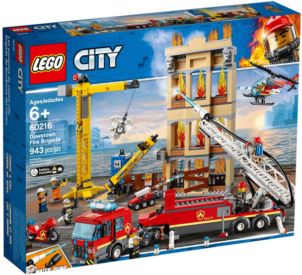 60216 Downtown Fire Brigade לגו סיטי- Lego