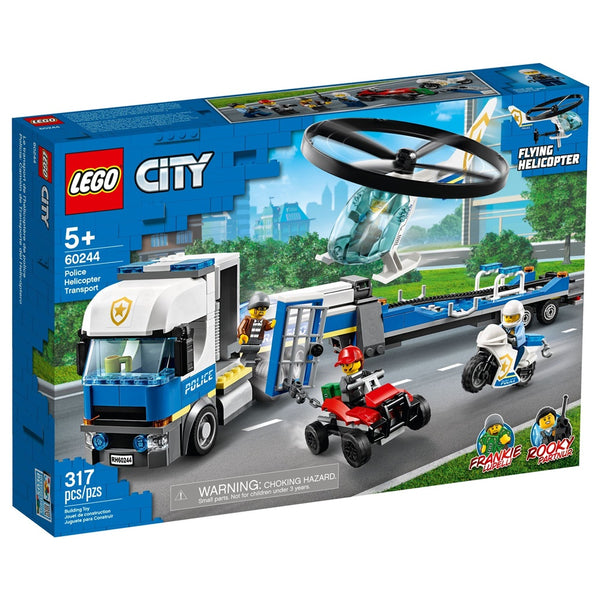 הובלה של מסוקים משטרתיים 60244 - Lego