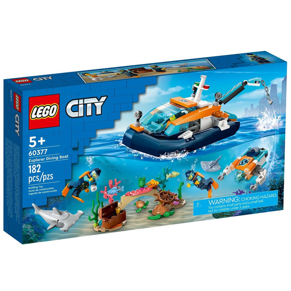 לגו סיטי ספינת צלילה ומחקר 60377 - Lego