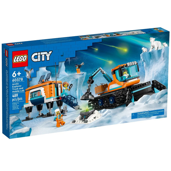 לגו סיטי משאית ומעבדה ניידת למחקר ארקטי 60378 - Lego