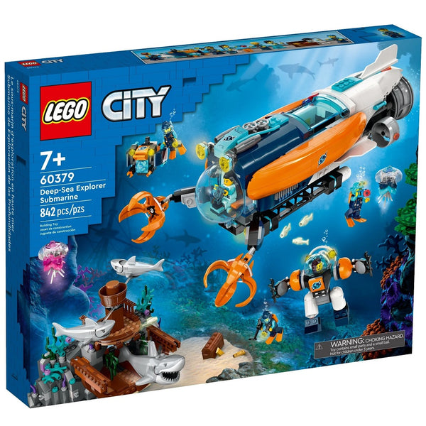 לגו סיטי צוללת מחקר במעמקים 60379 - Lego
