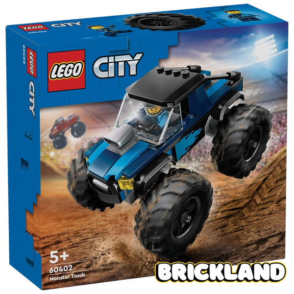 לגו סיטי משאית מפלצת כחולה 60402- Lego