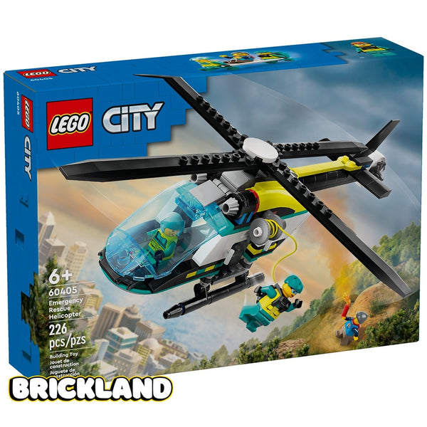 לגו סיטי מסוק חילוץ חירום 60405- Lego