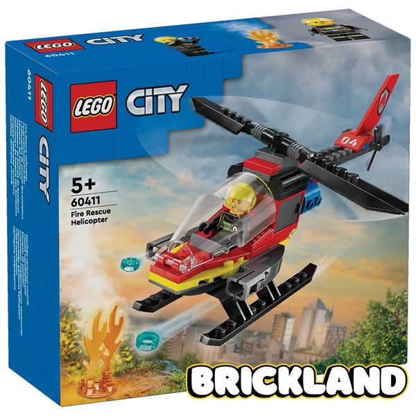 לגו סיטי מסוק חילוץ מאש 60411- Lego