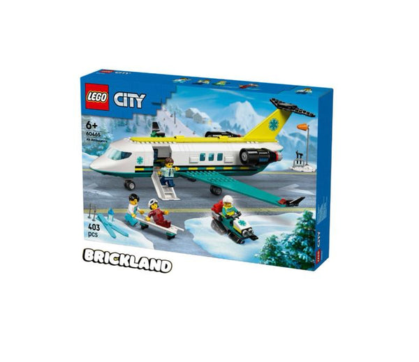 לגו דגם אמבולנס אווירי 60465 | Lego