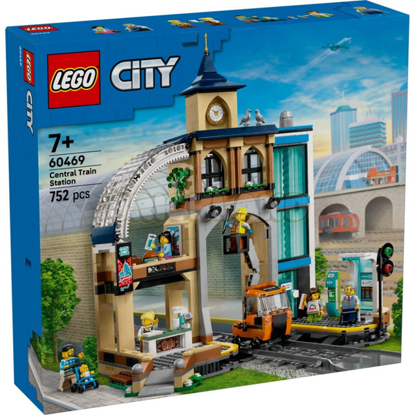 לגו סיטי תחנת רכבת מרכזית 60469 | Lego