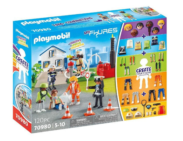(70980) חילוץ והצלה דמויות להרכבה - Playmobil