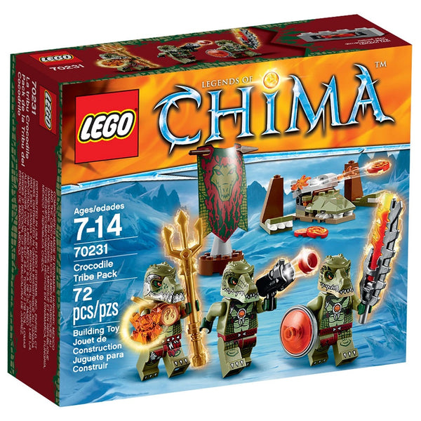 לגו אגדות צ'ימה שבט התנינים 70231 - Lego