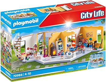 פליימוביל בית מודרני: הרחבה רצפתית  (70986) | Playmobil