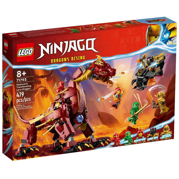 לגו נינג'גו דרקון לבה משנה צורה 71793 - Lego