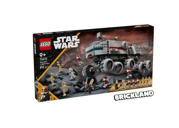 של הרפובליקה 75413 Juggernaut מלחמת הכוכבים- טנק | Lego