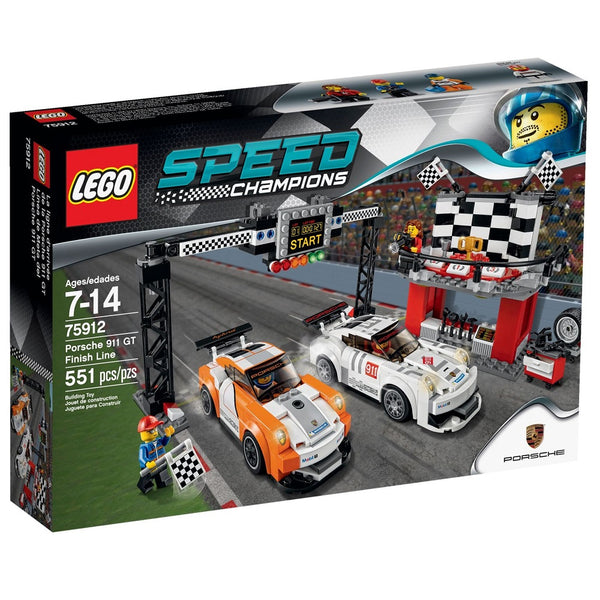 75912 לגו ספיד קו הסיום של פורשה 911 GT - Lego