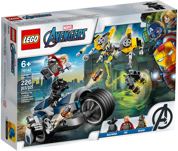 76142  Avengers Speeder Bike Attack - Lego