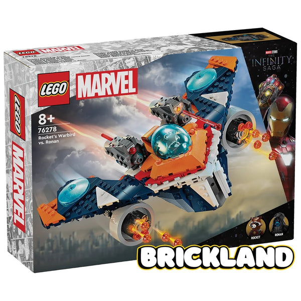 76278 לגו מארוול ציפור מלחמה של רוקט נגד רונאן - Lego