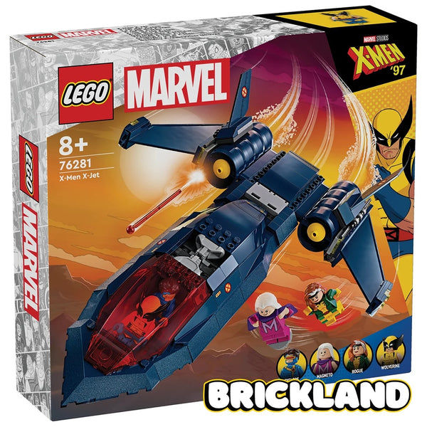 76281 לגו מארוול מטוס הסילון של אקס מן - Lego