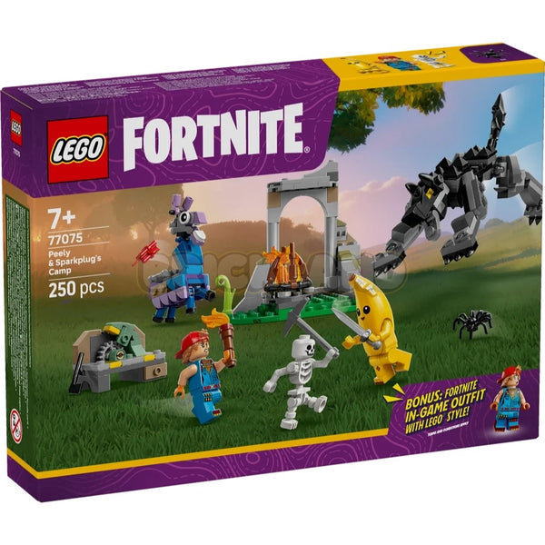 לגו פורטנייט המחנה של Peely and Sparkplug 77075 | Lego