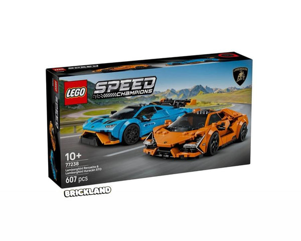 77238  Lamborghini Revuelto & Lamborghini Huracán STO -לגו ספיד | Lego