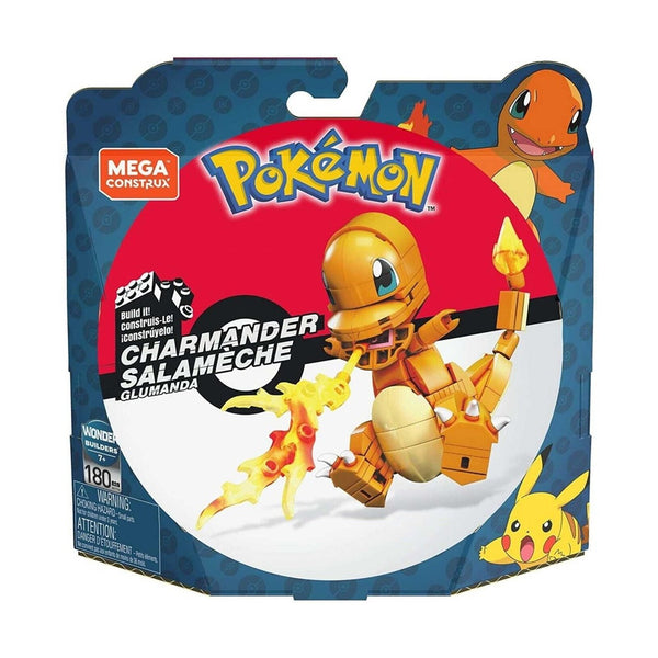 מגה קונסטרקס פוקימון צ'רמנדר - MEGA Pokemon Charmander Character‏