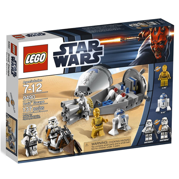 9490 לגו מלחמת הכוכבים בריחת הדרואידים - Lego