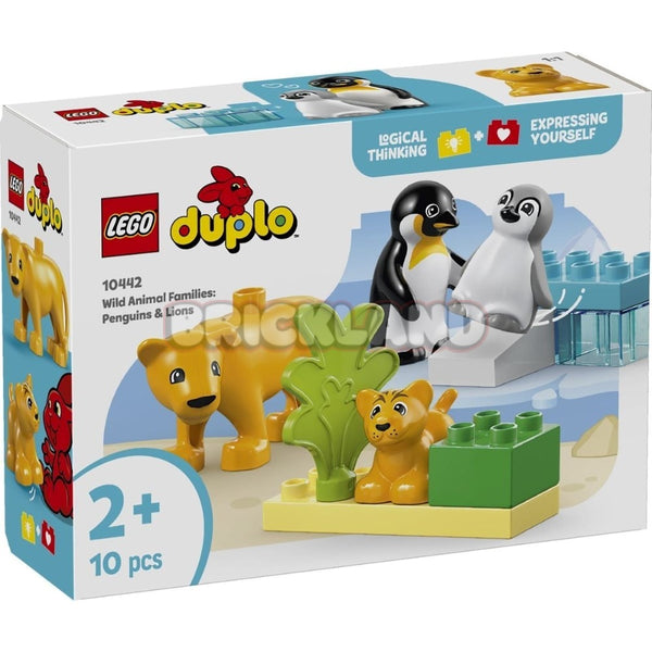 לגו דופלו חיות בר פינגווינים ואריות 10442 | Lego
