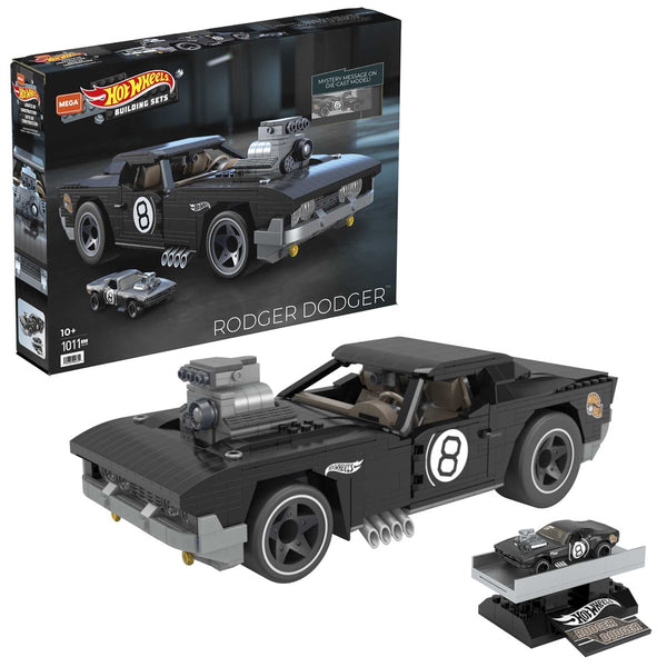 מגה קונסטרקס הוט ווילס רוג'ר דודג'ר - Mega Construx Hot Wheels Rodger Dodger