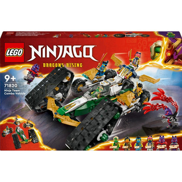 71820 לגו נינג'גו רכב צוות נינג'ה משולב | Lego