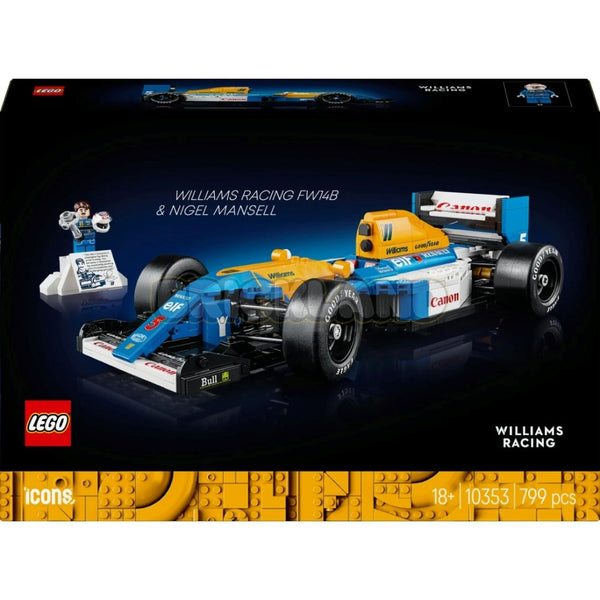 לגו אייקון וויליאמס רייסינג FW14B ונייג'ל מנסל 10353 | Lego
