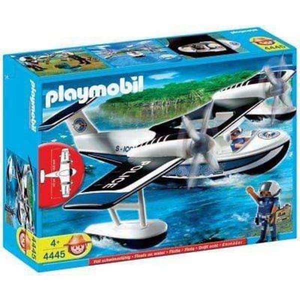 פליימוביל: מטוס משטרה ימי (4445) - Playmobil