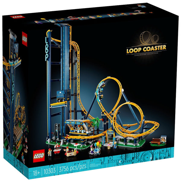 לגו אייקון רכבת הרים עם לופים 10303 - Lego