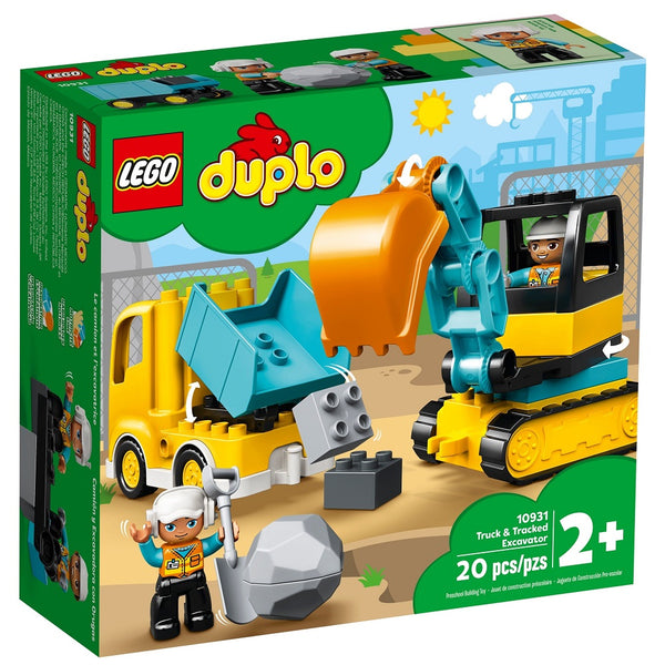 לגו דופלו משאית ודחפור 10931 - Lego