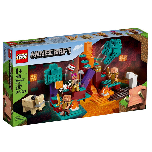 לגו מיינקראפט היער המעוות 21168 - Lego