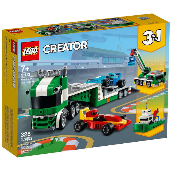 לגו קריאטור מוביל מכוניות מרוץ 31113 - Lego