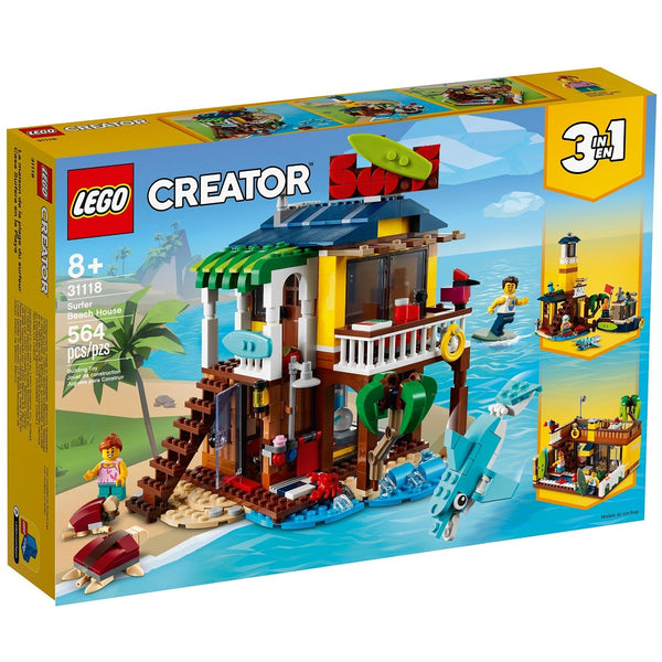 לגו קריאטור בית חוף לגולשים 31118 - Lego