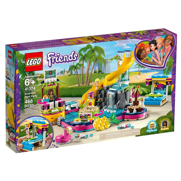 לגו חברות מסיבת הבריכה של אנדראה 41374 - Lego