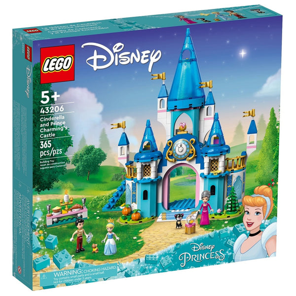 לגו דיסני הטירה של סינדרלה והנסיך 43206 - Lego