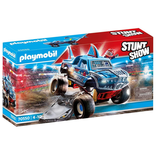 פליימוביל אקסטרים על גלגלים רכב 4X4 כריש אכזרי 70550 - Playmobil