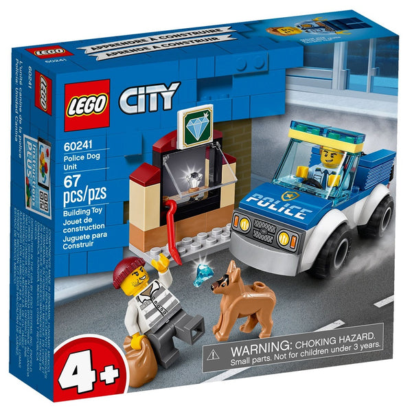 לגו סיטי יחידת כלבים משטרתית 60241 - Lego