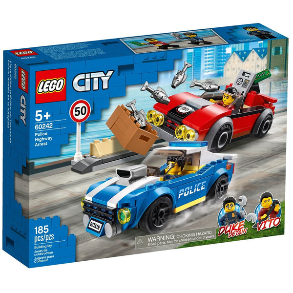 לגו סיטי מעצר בכביש מהיר משטרה 60242 - Lego