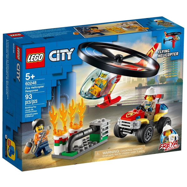 לגו סיטי הליקופטר כיבוי 60248 - Lego