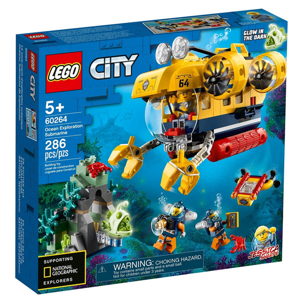 לגו סיטי צוללת מחקר ימי 60264 - Lego