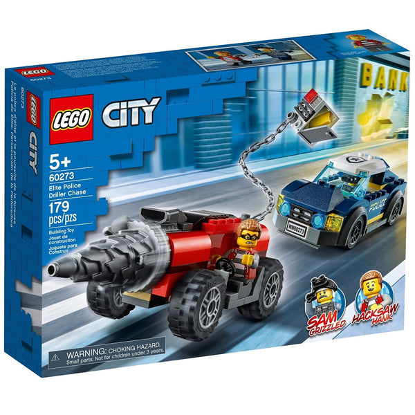 לגו סיטי מרדף משטרתי אחר המקדחה 60273 - Lego