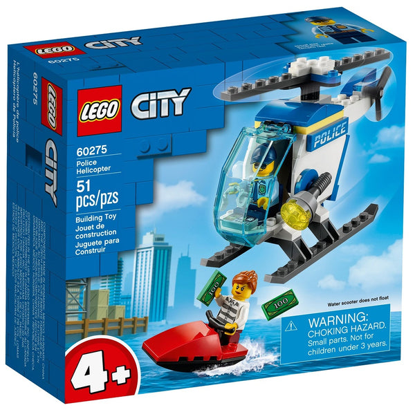 לגו *אריזה פגומה* סיטי הליקופטר משטרתי 60275 - Lego