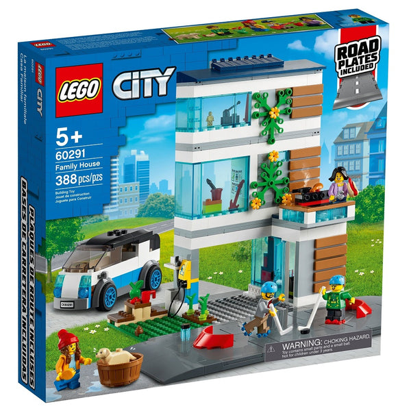 לגו סיטי בית משפחה מודרני 60291 - Lego