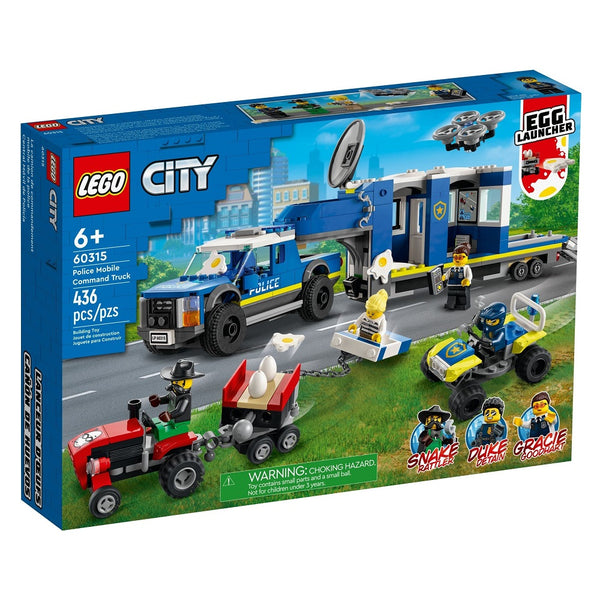 לגו סיטי מפקדה משטרתית ניידת 60315 - Lego