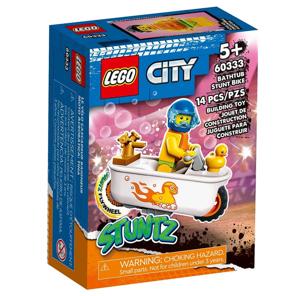לגו סיטי אופנוע פעלולים אמבטיה 60333 - Lego