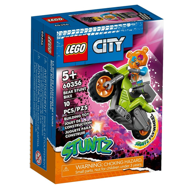 לגו סיטי אופנוע פעלולי דוב 60356 - Lego