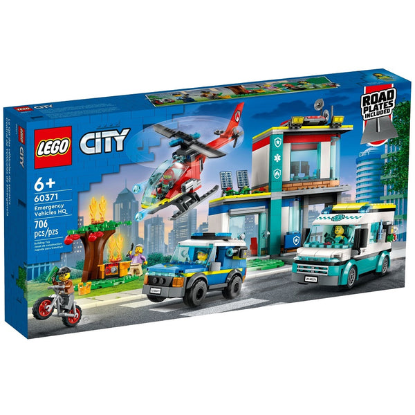 לגו סיטי מטה פיקוד לרכבי חירום 60371 - Lego