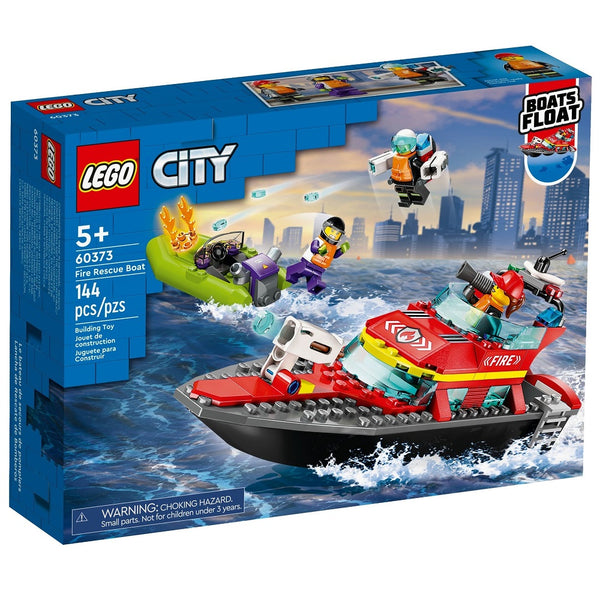 לגו סיטי סירת חילוץ כיבוי אש 60373 - Lego